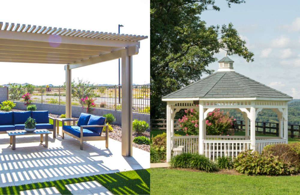 gazebo pergola backyard