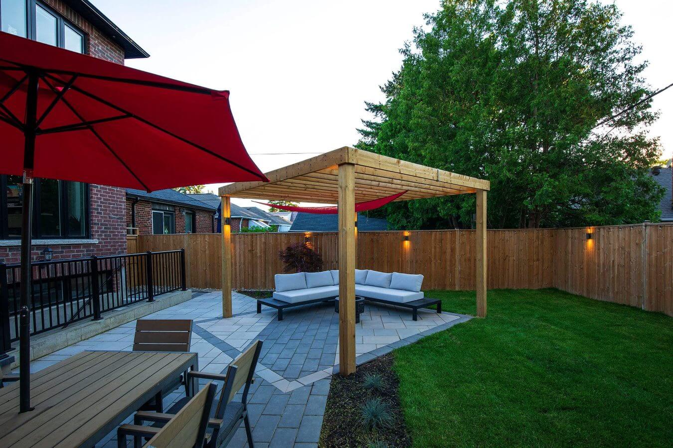 Custom Backyard Pergola in Toronto Backyard Pergolas by AHS