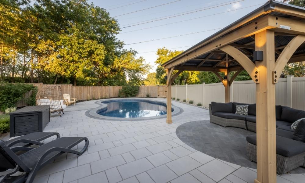 backyard pergola gorgeous toronto