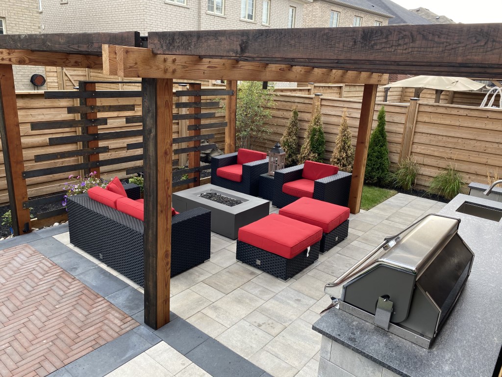 backyard pergolas vaughan design